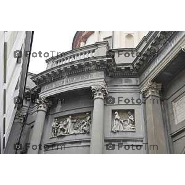 Bergamo chiesa e chiesetta interna parrocchia Alle grazie in viale papa Giovanni Porta nuova 5 Marzo 2026 Bergamo Italia foto Tiziano Manzoni Lapresse