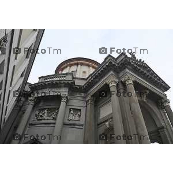 Bergamo chiesa e chiesetta interna parrocchia Alle grazie in viale papa Giovanni Porta nuova 5 Marzo 2026 Bergamo Italia foto Tiziano Manzoni Lapresse