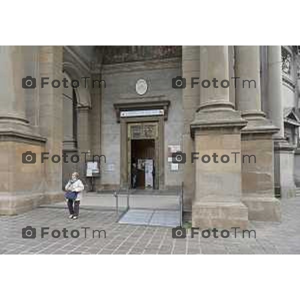 Bergamo chiesa e chiesetta interna parrocchia Alle grazie in viale papa Giovanni Porta nuova 5 Marzo 2026 Bergamo Italia foto Tiziano Manzoni Lapresse
