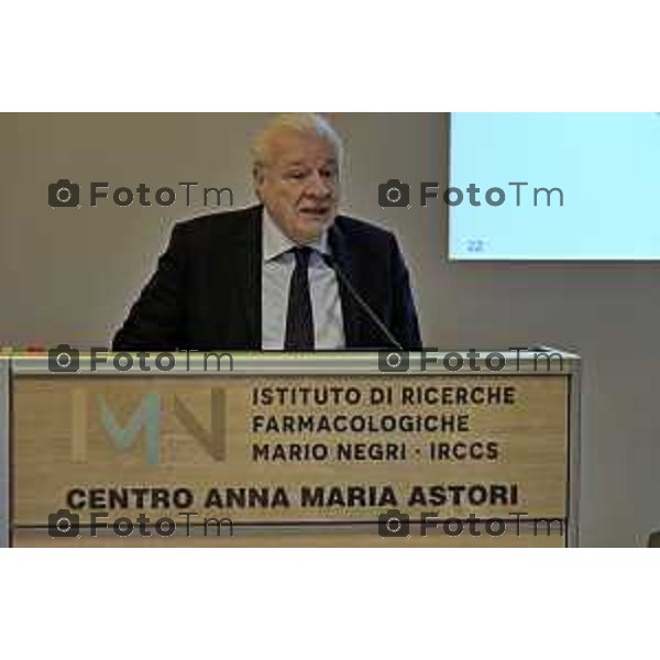 Bergamo, Centro Anna Maria Astori, sede dell\'Istituto Mario Negri Fondazione BCC Milano a fianco dell\'Istituto per rendere il trapianto sempre più tollerabile.Giuseppe Maino, Presidente Fondazione Bcc Milan 9 Marzo 2026 Bergamo Italia foto Tiziano Manzoni Lapresse