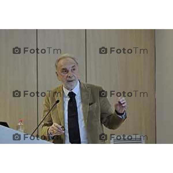 Bergamo, Centro Anna Maria Astori, sede dell\'Istituto Mario Negri Fondazione BCC Milano a fianco dell\'Istituto per rendere il trapianto sempre più tollerabile. Giuseppe Remuzzi, Istituto di Ricerche Farmacologiche Mario Negri IRCCS 9 Marzo 2026 Bergamo Italia foto Tiziano Manzoni Lapresse