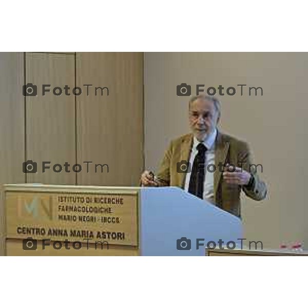 Bergamo, Centro Anna Maria Astori, sede dell\'Istituto Mario Negri Fondazione BCC Milano a fianco dell\'Istituto per rendere il trapianto sempre più tollerabile. Giuseppe Remuzzi, Istituto di Ricerche Farmacologiche Mario Negri IRCCS 9 Marzo 2026 Bergamo Italia foto Tiziano Manzoni Lapresse