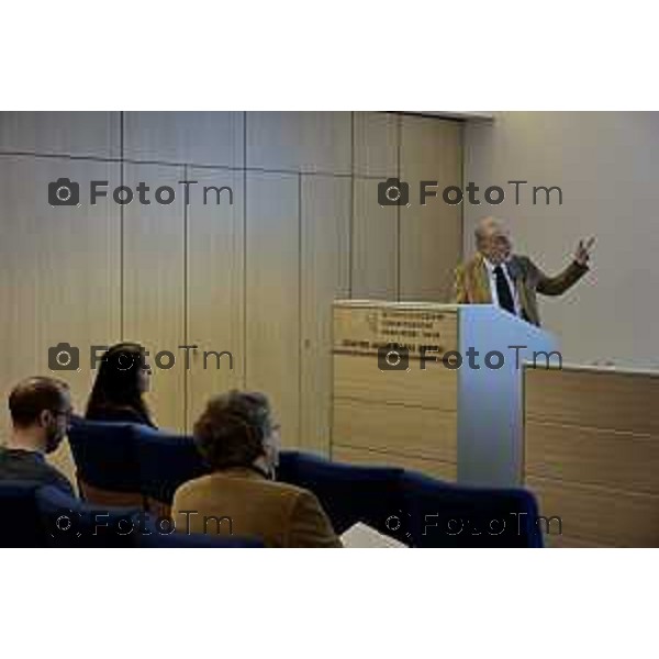 Bergamo, Centro Anna Maria Astori, sede dell\'Istituto Mario Negri Fondazione BCC Milano a fianco dell\'Istituto per rendere il trapianto sempre più tollerabile. Giuseppe Remuzzi, Istituto di Ricerche Farmacologiche Mario Negri IRCCS 9 Marzo 2026 Bergamo Italia foto Tiziano Manzoni Lapresse