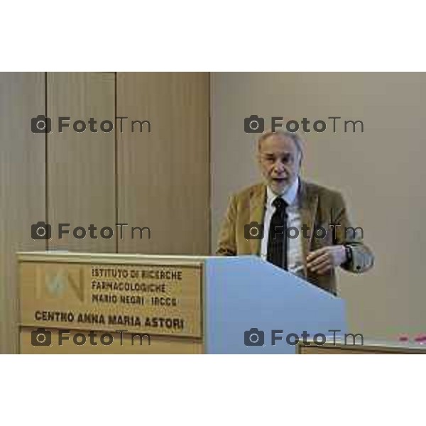 Bergamo, Centro Anna Maria Astori, sede dell\'Istituto Mario Negri Fondazione BCC Milano a fianco dell\'Istituto per rendere il trapianto sempre più tollerabile. Giuseppe Remuzzi, Istituto di Ricerche Farmacologiche Mario Negri IRCCS 9 Marzo 2026 Bergamo Italia foto Tiziano Manzoni Lapresse