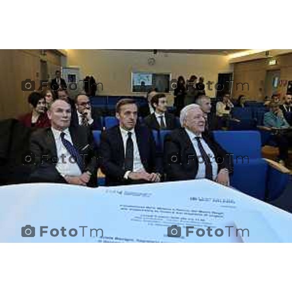 Bergamo, Centro Anna Maria Astori, sede dell\'Istituto Mario Negri Fondazione BCC Milano a fianco dell\'Istituto per rendere il trapianto sempre più tollerabile.Giuseppe Maino, Presidente Fondazione Bcc Milan 9 Marzo 2026 Bergamo Italia foto Tiziano Manzoni Lapresse