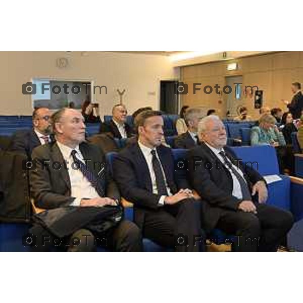 Bergamo, Centro Anna Maria Astori, sede dell\'Istituto Mario Negri Fondazione BCC Milano a fianco dell\'Istituto per rendere il trapianto sempre più tollerabile.Giuseppe Maino, Presidente Fondazione Bcc Milan 9 Marzo 2026 Bergamo Italia foto Tiziano Manzoni Lapresse