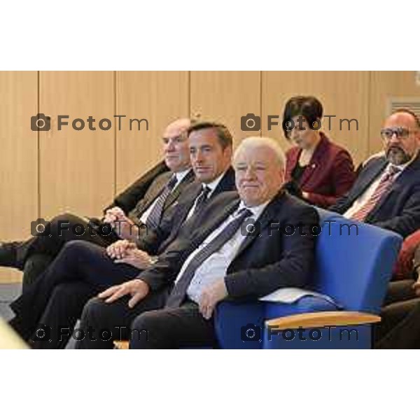 Bergamo, Centro Anna Maria Astori, sede dell\'Istituto Mario Negri Fondazione BCC Milano a fianco dell\'Istituto per rendere il trapianto sempre più tollerabile.Giuseppe Maino, Presidente Fondazione Bcc Milan 9 Marzo 2026 Bergamo Italia foto Tiziano Manzoni Lapresse