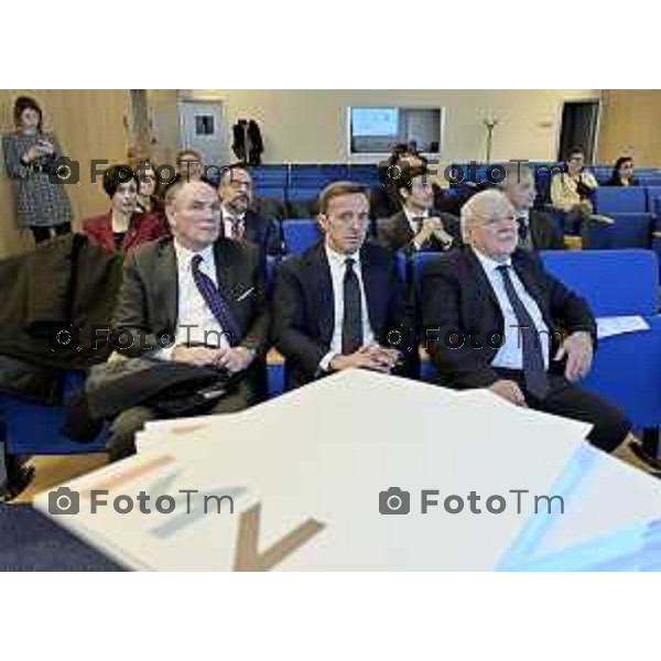 Bergamo, Centro Anna Maria Astori, sede dell\'Istituto Mario Negri Fondazione BCC Milano a fianco dell\'Istituto per rendere il trapianto sempre più tollerabile.Giuseppe Maino, Presidente Fondazione Bcc Milan 9 Marzo 2026 Bergamo Italia foto Tiziano Manzoni Lapresse