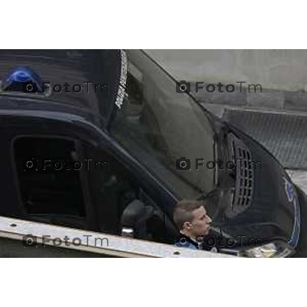 Bergamo Omicidio Riccardo Claris Jacopo De Simone, arriva in tribunale per l\'udienza preliminare 11 Marzo 2026 Bergamo Italia foto Tiziano Manzoni Lapresse