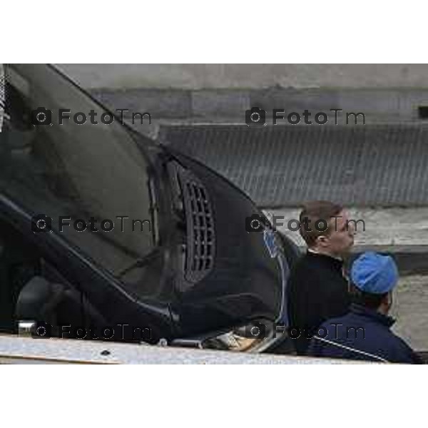 Bergamo Omicidio Riccardo Claris Jacopo De Simone, arriva in tribunale per l\'udienza preliminare 11 Marzo 2026 Bergamo Italia foto Tiziano Manzoni Lapresse