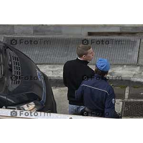 Bergamo Omicidio Riccardo Claris Jacopo De Simone, arriva in tribunale per l\'udienza preliminare 11 Marzo 2026 Bergamo Italia foto Tiziano Manzoni Lapresse