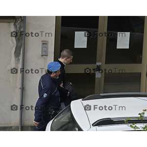 Bergamo Omicidio Riccardo Claris Jacopo De Simone, arriva in tribunale per l\'udienza preliminare 11 Marzo 2026 Bergamo Italia foto Tiziano Manzoni Lapresse