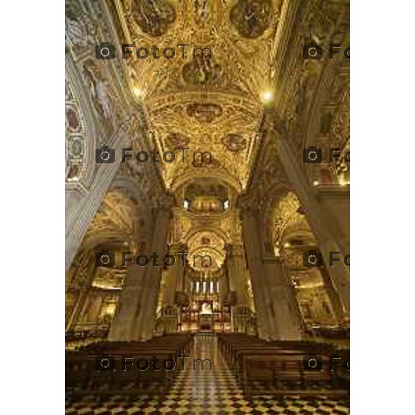 Veronica Benintendi sacrestana della basilica Santa Maria Maggiore 10 Marzo 2026 Bergamo Italia foto Tiziano Manzoni Lapresse