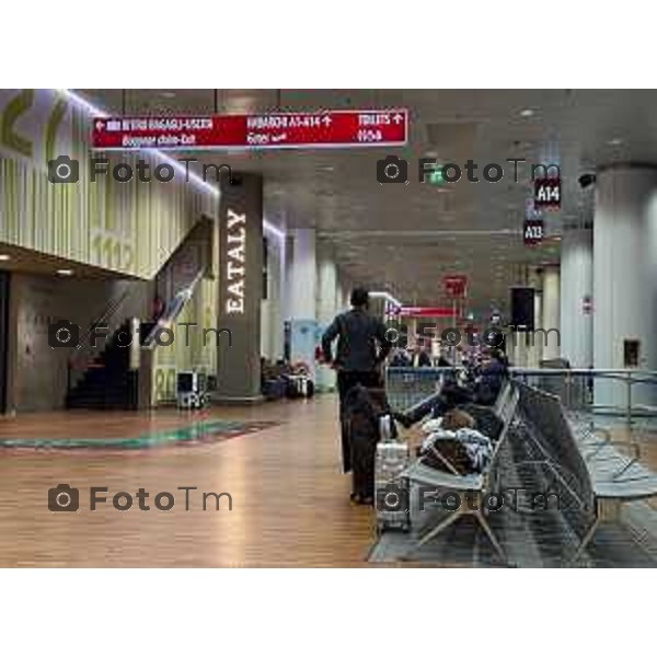 Bergamo Orio Al Serio Aereoporto nuova area partenze e vista dall\'alto 10 Marzo 2026 Bergamo Italia foto Tiziano Manzoni Lapresse