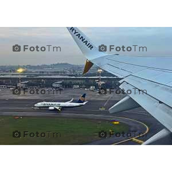 Bergamo Orio Al Serio Aereoporto nuova area partenze e vista dall\'alto 10 Marzo 2026 Bergamo Italia foto Tiziano Manzoni Lapresse