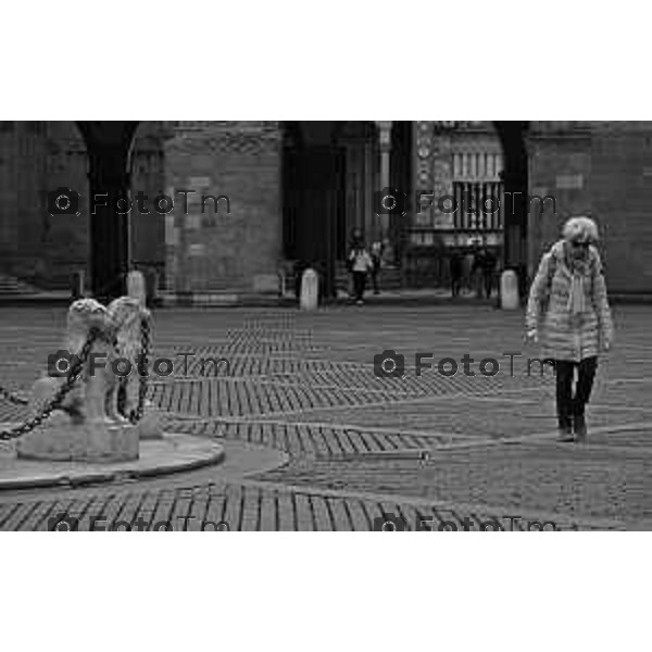 Bergamo presentazione mostra Clara Maffei La libertà e la forza gentile di una donna del Risorgimento , l\'assessore alla Cultura, Sergio Gandi, e la direttrice della Biblioteca Civica Angelo Mai, Cristiana Iommi. 14 Marzo 2026 Bergamo Italia foto Tiziano Manzoni Lapresse