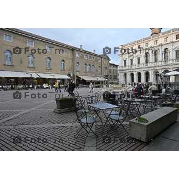 Bergamo presentazione mostra Clara Maffei La libertà e la forza gentile di una donna del Risorgimento , l\'assessore alla Cultura, Sergio Gandi, e la direttrice della Biblioteca Civica Angelo Mai, Cristiana Iommi. 14 Marzo 2026 Bergamo Italia foto Tiziano Manzoni Lapresse