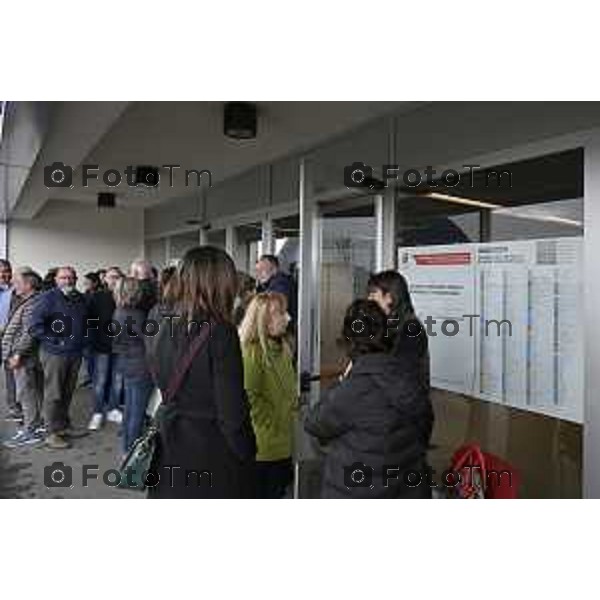 Bergamo elezioni Provinciale 2026 sfida è stata tra Pasquale Gandolfi e Gianfranco Gafforelli 15 Marzo 2026 Bergamo Italia foto Tiziano Manzoni Lapresse