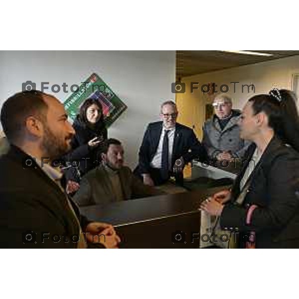 Bergamo elezioni Provinciale 2026 sfida è stata tra Pasquale Gandolfi e Gianfranco Gafforelli 15 Marzo 2026 Bergamo Italia foto Tiziano Manzoni Lapresse