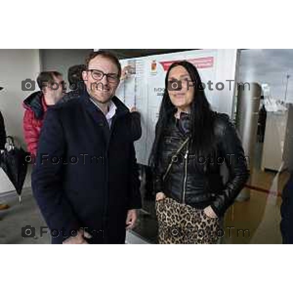 Bergamo elezioni Provinciale 2026 sfida è stata tra Pasquale Gandolfi e Gianfranco Gafforelli 15 Marzo 2026 Bergamo Italia foto Tiziano Manzoni Lapresse