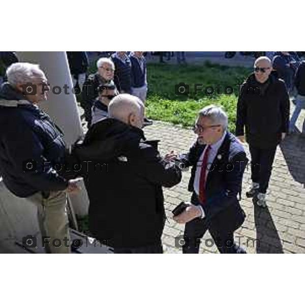 Referendum giustizia: Maurizio Landini a Seriate per rimettere al centro i diritti dei cittadini 17 Marzo 2026 Bergamo Italia foto Tiziano Manzoni Lapresse