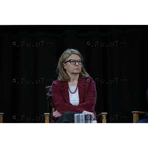 Referendum giustizia: Maurizio Landini a Seriate per rimettere al centro i diritti dei cittadini laria Sanesi 17 Marzo 2026 Bergamo Italia foto Tiziano Manzoni Lapresse