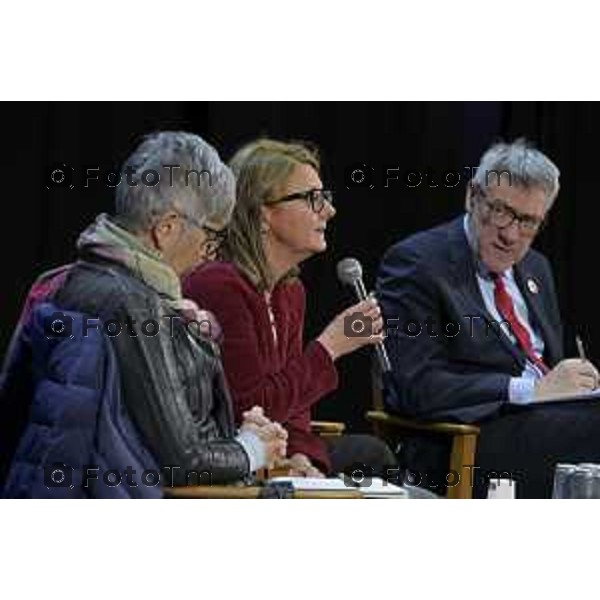 Referendum giustizia: Maurizio Landini a Seriate per rimettere al centro i diritti dei cittadini 17 Marzo 2026 Bergamo Italia foto Tiziano Manzoni Lapresse