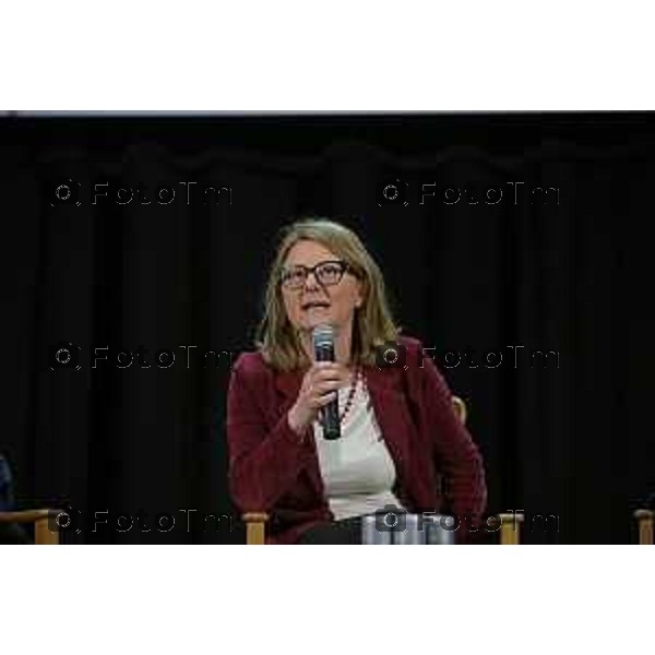 Referendum giustizia: Maurizio Landini a Seriate per rimettere al centro i diritti dei cittadini laria Sanesi 17 Marzo 2026 Bergamo Italia foto Tiziano Manzoni Lapresse