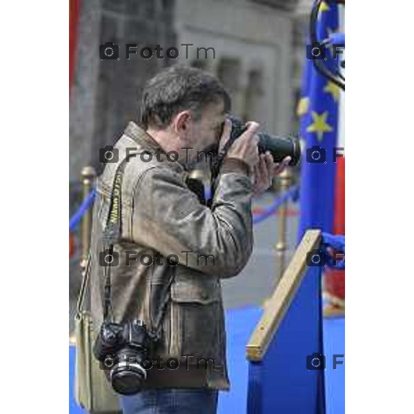 Bergamo Giornata nazionale in memoria delle vittime dell\'epidemia di Covid 19 Elena Carnevali; Presidente Provincia di Bergamo, Gianfranco Gafforelli; Presidente Ordine dei Medici Chirurghi e degli Odontoiatri della Provincia di Bergamo, Guido Marinoni; Assessore al Welfare Regione Lombardia, Guido Bertolaso; Ministro per la Pubblica Amministrazione, Sen. Paolo Zangrillo 18 Marzo 2026 Bergamo Italia foto Tiziano Manzoni Lapresse