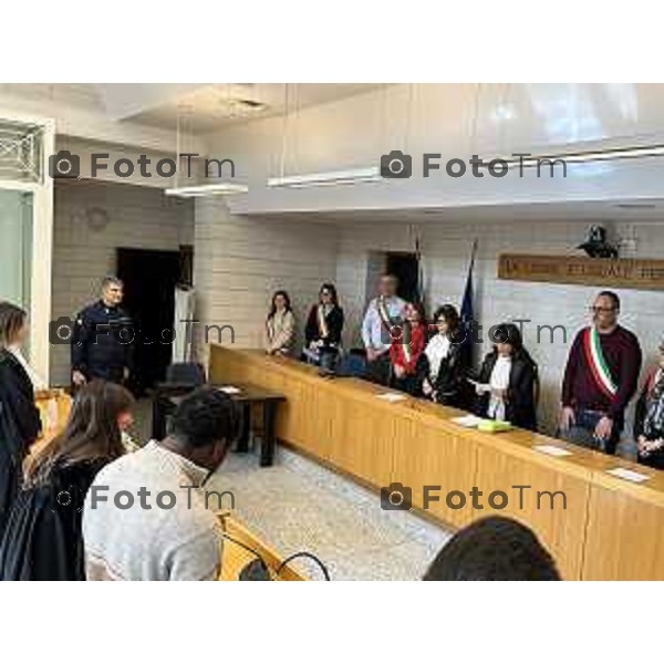 Bergamo Sentenza Sadate Djiram per l’omicidio di Tunkara, accoltellato in pieno centro 18 Marzo 2026 Bergamo Italia foto Tiziano Manzoni Lapresse