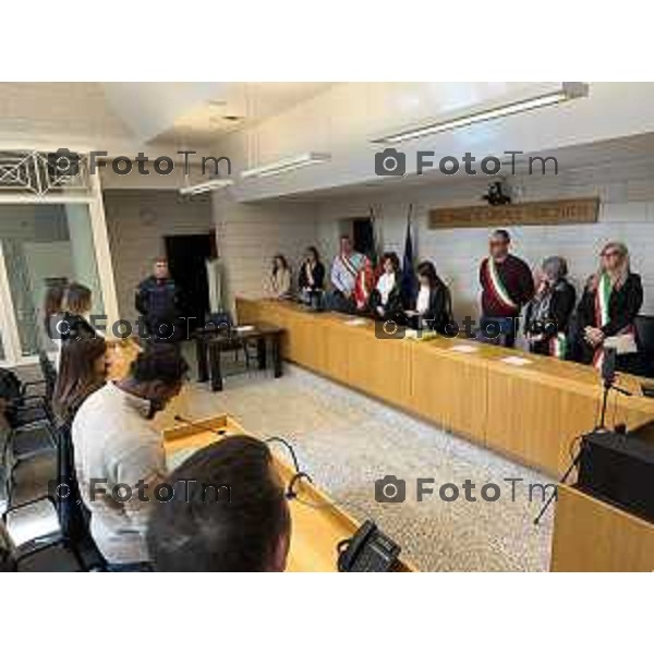 Bergamo Sentenza Sadate Djiram per l’omicidio di Tunkara, accoltellato in pieno centro 18 Marzo 2026 Bergamo Italia foto Tiziano Manzoni Lapresse