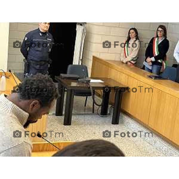 Bergamo Sentenza Sadate Djiram per l’omicidio di Tunkara, accoltellato in pieno centro 18 Marzo 2026 Bergamo Italia foto Tiziano Manzoni Lapresse