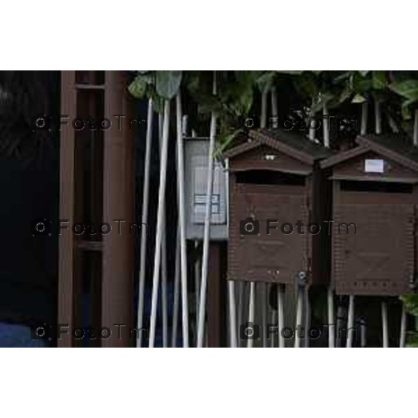 Bergamo Femminicidio Via Pescaria Valentina Sarto omicida marito Vincenzo Dongellini 18 Marzo 2026 Bergamo Italia foto Tiziano Manzoni Lapresse