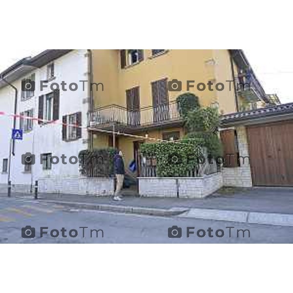 Bergamo Femminicidio Via Pescaria Valentina Sarto omicida marito Vincenzo Dongellini 18 Marzo 2026 Bergamo Italia foto Tiziano Manzoni Lapresse