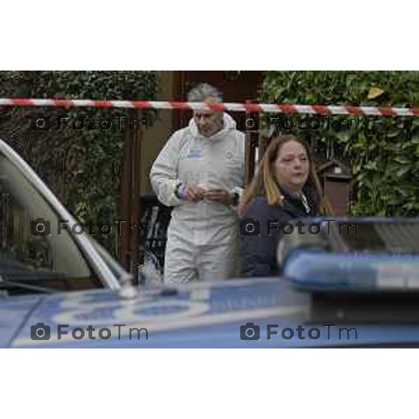 Bergamo Femminicidio Via Pescaria Valentina Sarto omicida marito Vincenzo Dongellini 18 Marzo 2026 Bergamo Italia foto Tiziano Manzoni Lapresse