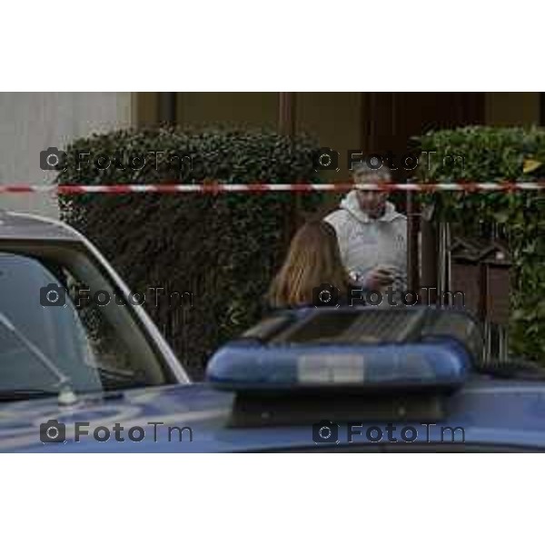 Bergamo Femminicidio Via Pescaria Valentina Sarto omicida marito Vincenzo Dongellini 18 Marzo 2026 Bergamo Italia foto Tiziano Manzoni Lapresse