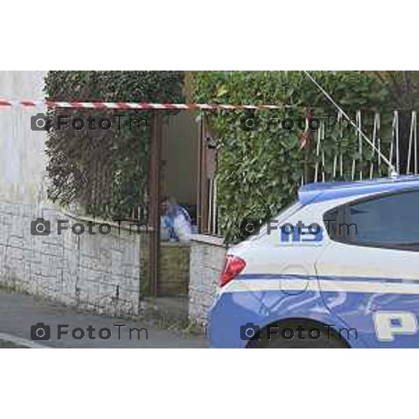 Bergamo Femminicidio Via Pescaria Valentina Sarto omicida marito Vincenzo Dongellini 18 Marzo 2026 Bergamo Italia foto Tiziano Manzoni Lapresse