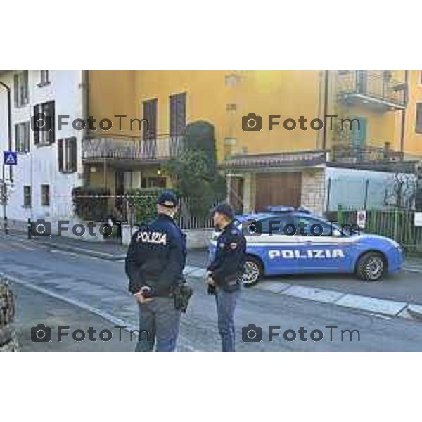 Bergamo Femminicidio Via Pescaria Valentina Sarto omicida marito Vincenzo Dongellini 18 Marzo 2026 Bergamo Italia foto Tiziano Manzoni Lapresse