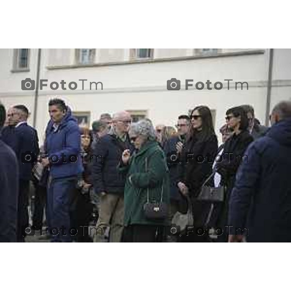 Pontida Bergamo funerale di Umberto Bossi 22 Marzo 2026 Pontida Bg Italia foto Tiziano Manzoni Lapresse