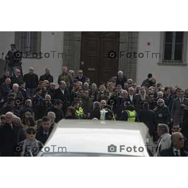 Pontida Bergamo funerale di Umberto Bossi 22 Marzo 2026 Pontida Bg Italia foto Tiziano Manzoni Lapresse