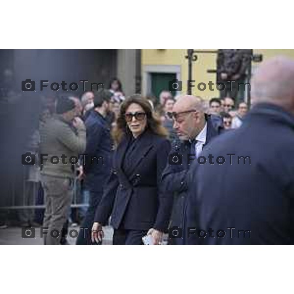 Pontida Bergamo funerale di Umberto Bossi 22 Marzo 2026 Pontida Bg Italia foto Tiziano Manzoni Lapresse