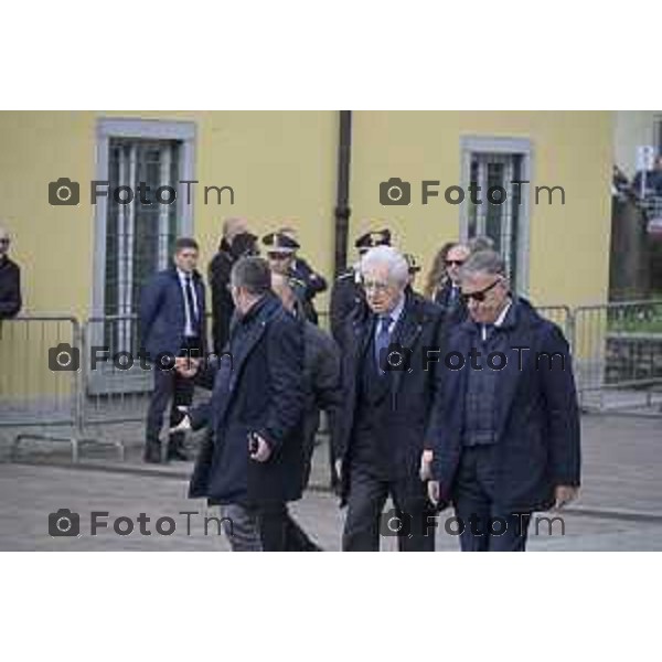Pontida Bergamo funerale di Umberto Bossi 22 Marzo 2026 Pontida Bg Italia foto Tiziano Manzoni Lapresse