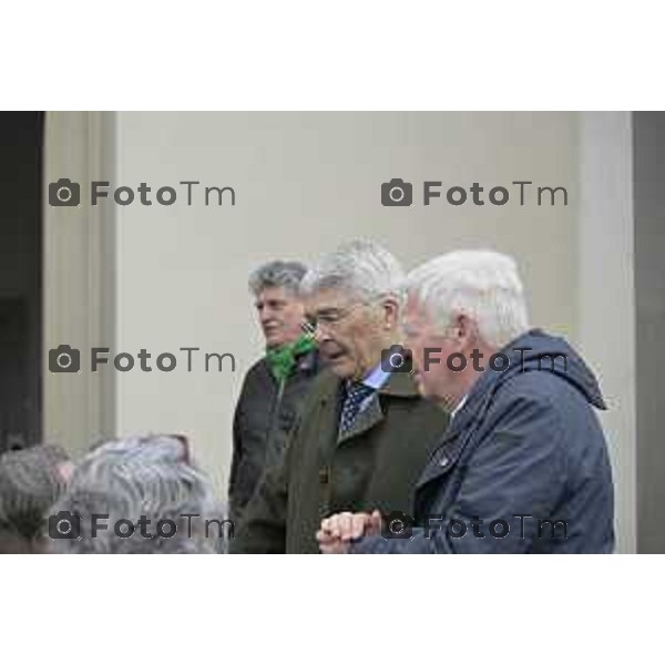 Pontida Bergamo funerale di Umberto Bossi 22 Marzo 2026 Pontida Bg Italia foto Tiziano Manzoni Lapresse