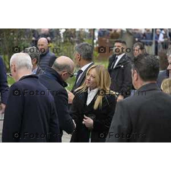 Pontida Bergamo funerale di Umberto Bossi 22 Marzo 2026 Pontida Bg Italia foto Tiziano Manzoni Lapresse