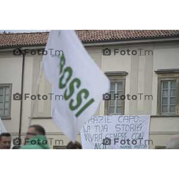 Pontida Bergamo funerale di Umberto Bossi 22 Marzo 2026 Pontida Bg Italia foto Tiziano Manzoni Lapresse