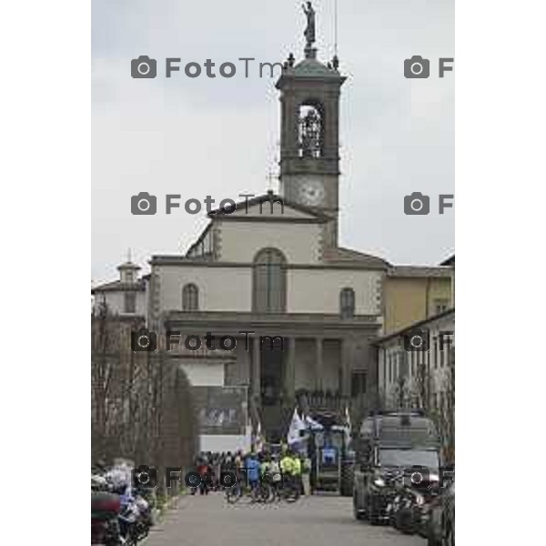 Pontida Bergamo funerale di Umberto Bossi 22 Marzo 2026 Pontida Bg Italia foto Tiziano Manzoni Lapresse