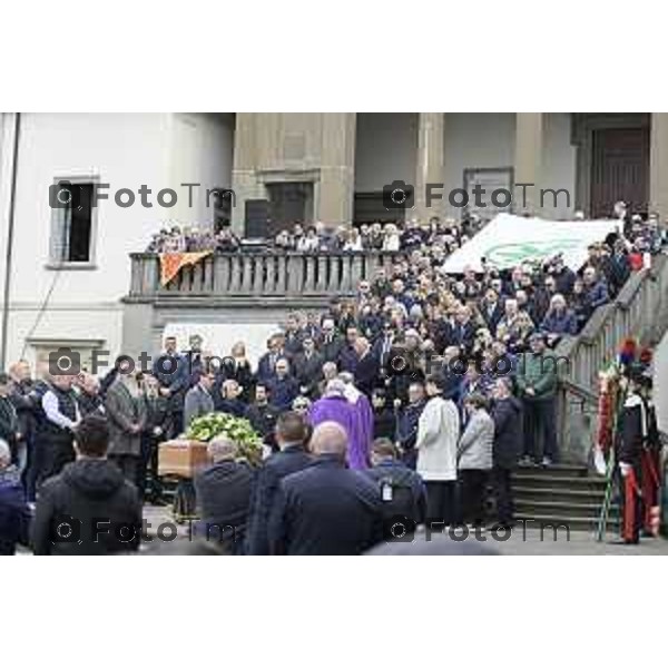 Pontida Bergamo funerale di Umberto Bossi 22 Marzo 2026 Pontida Bg Italia foto Tiziano Manzoni Lapresse