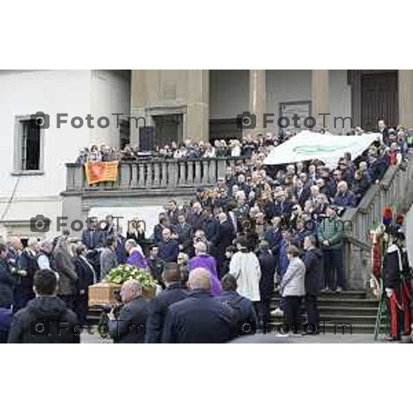 Pontida Bergamo funerale di Umberto Bossi 22 Marzo 2026 Pontida Bg Italia foto Tiziano Manzoni Lapresse