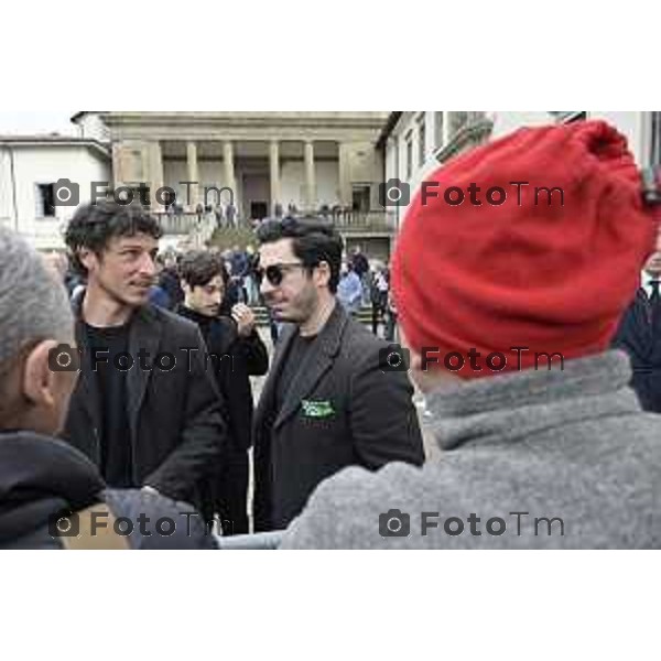 Pontida Bergamo funerale di Umberto Bossi 22 Marzo 2026 Pontida Bg Italia foto Tiziano Manzoni Lapresse