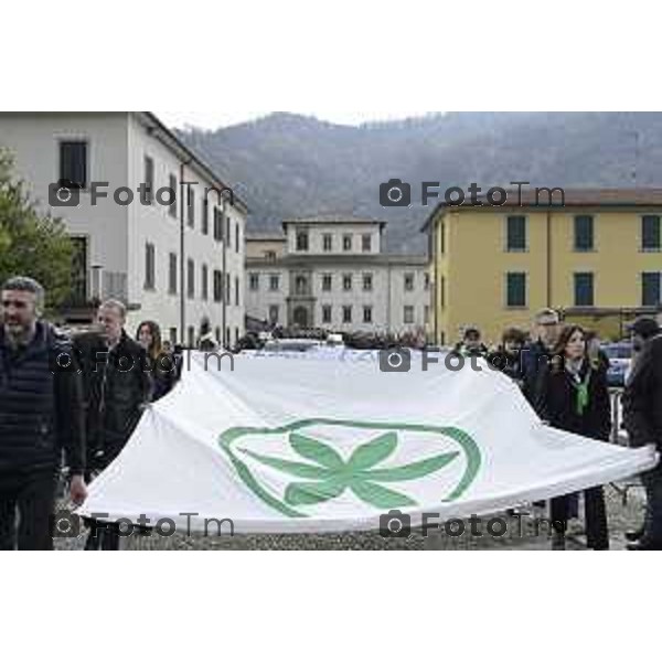 Pontida Bergamo funerale di Umberto Bossi 22 Marzo 2026 Pontida Bg Italia foto Tiziano Manzoni Lapresse